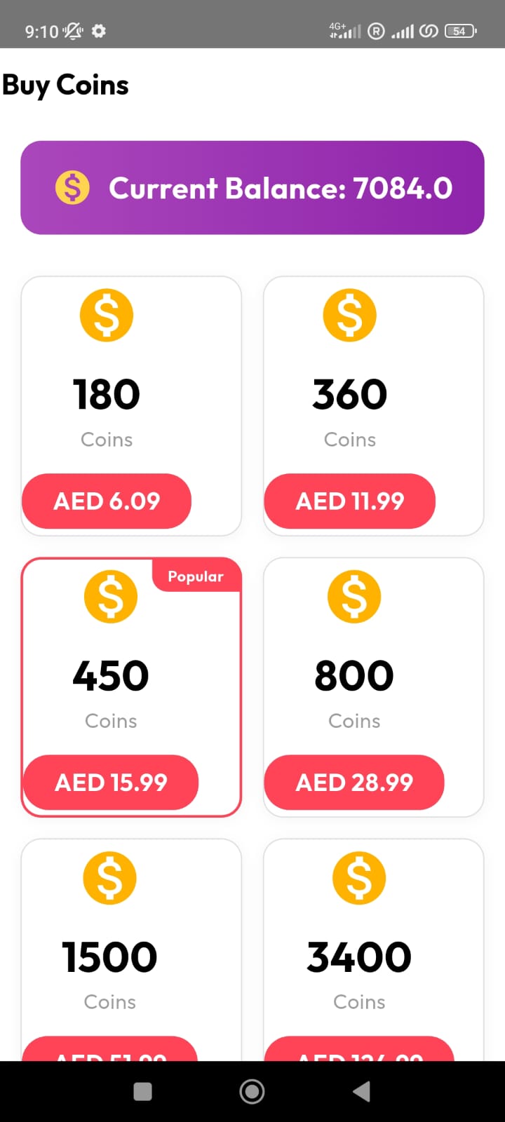 Buy Coins
