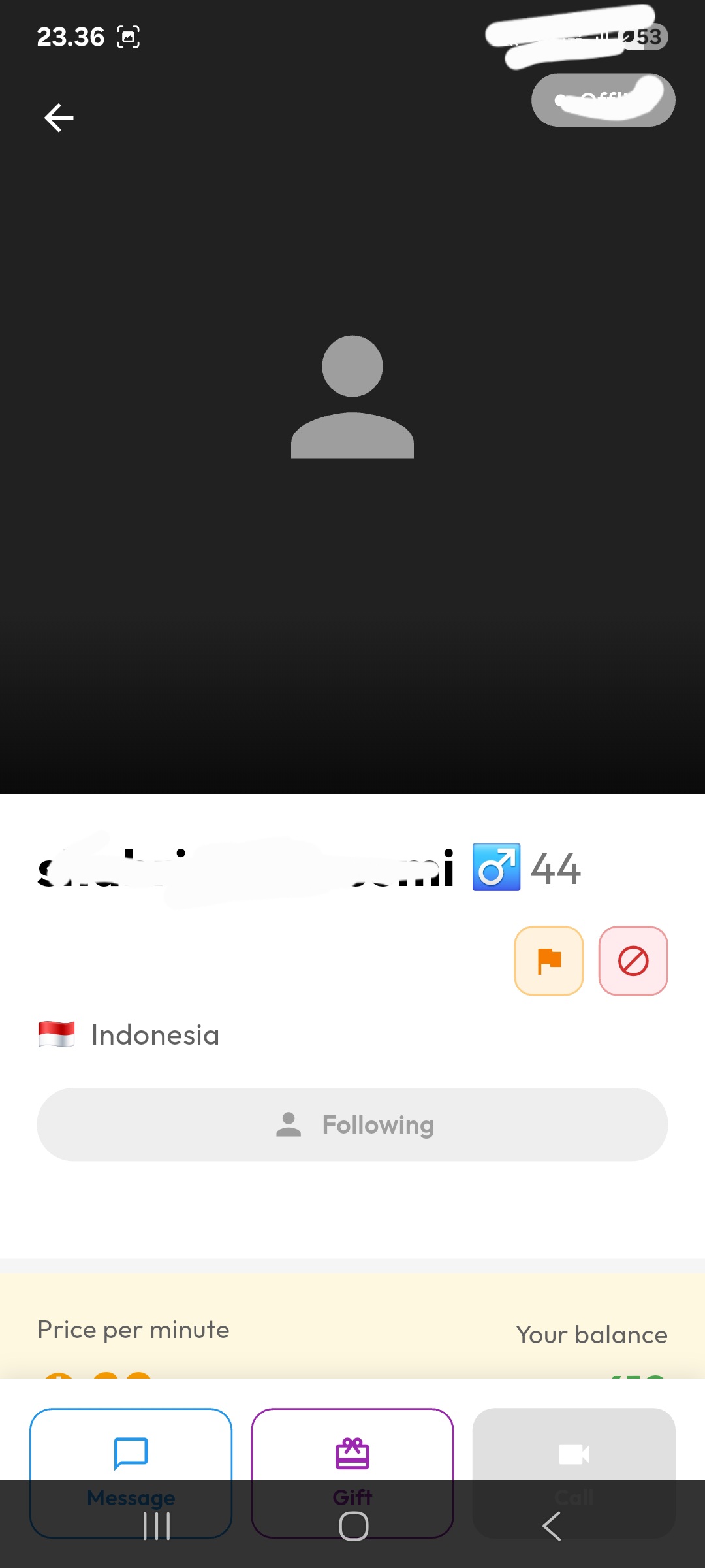 User Profile View